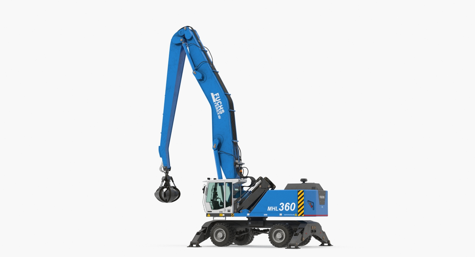 3D Terex Fuchs Mhl360 Handler - TurboSquid 1336124