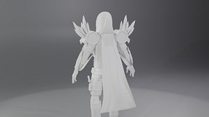 assasin character 3D model
