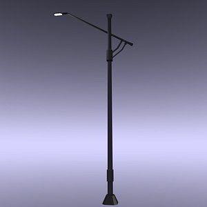 3D model street lamp