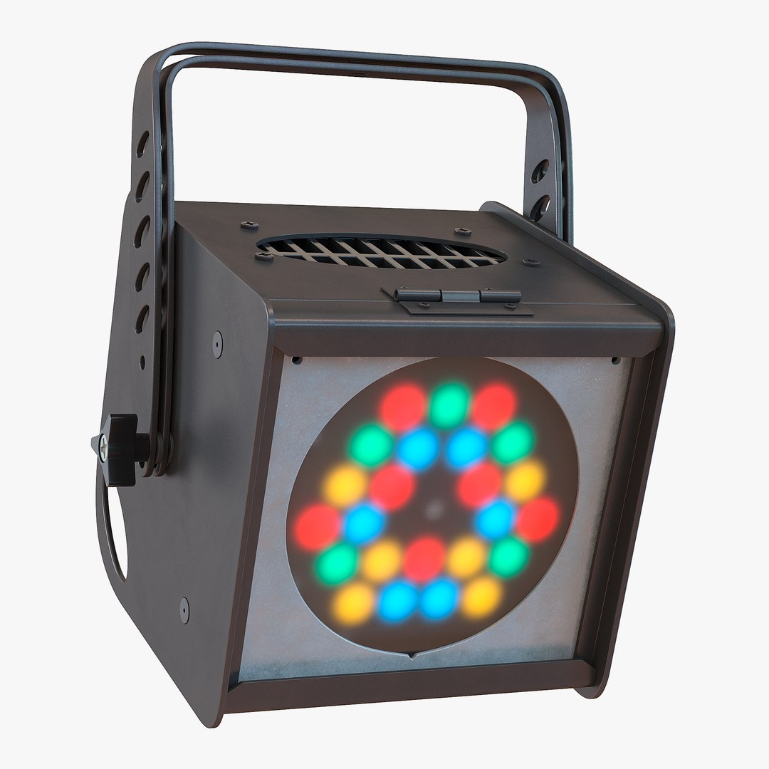 LED Par Can Light Generic 3D Model 3D model preview