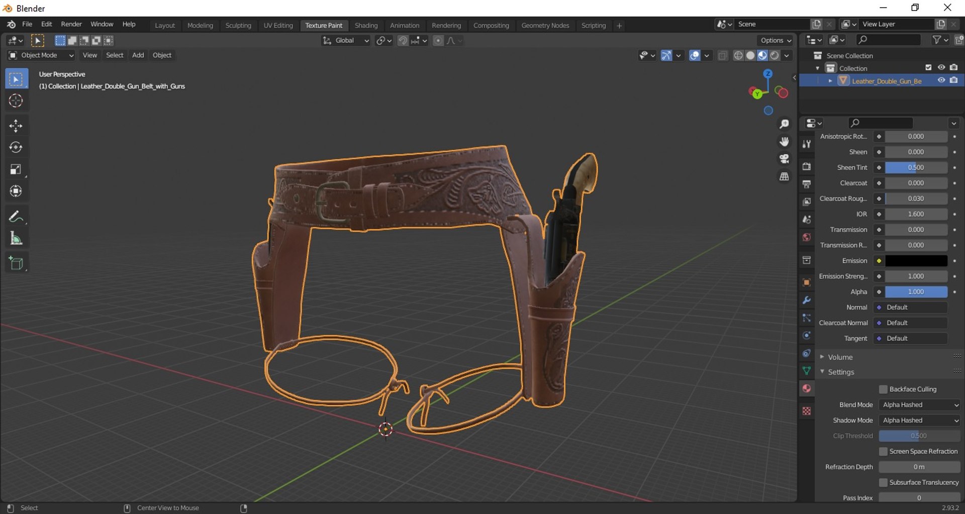 3D model Leather Double Gun Belt with Guns https://p.turbosquid.com/ts-thumb/N8/LXgmf0/R0/leatherdoublegunbeltwithgunsmb3dmodel030/jpg/1629149457/1920x1080/fit_q87/52f53d786ee182490c2ce6fef5de819ce25f8c38/leatherdoublegunbeltwithgunsmb3dmodel030.jpg