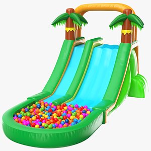 3D model Inflatable Ball Pit Game