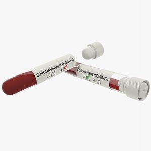 test tubes 3D model