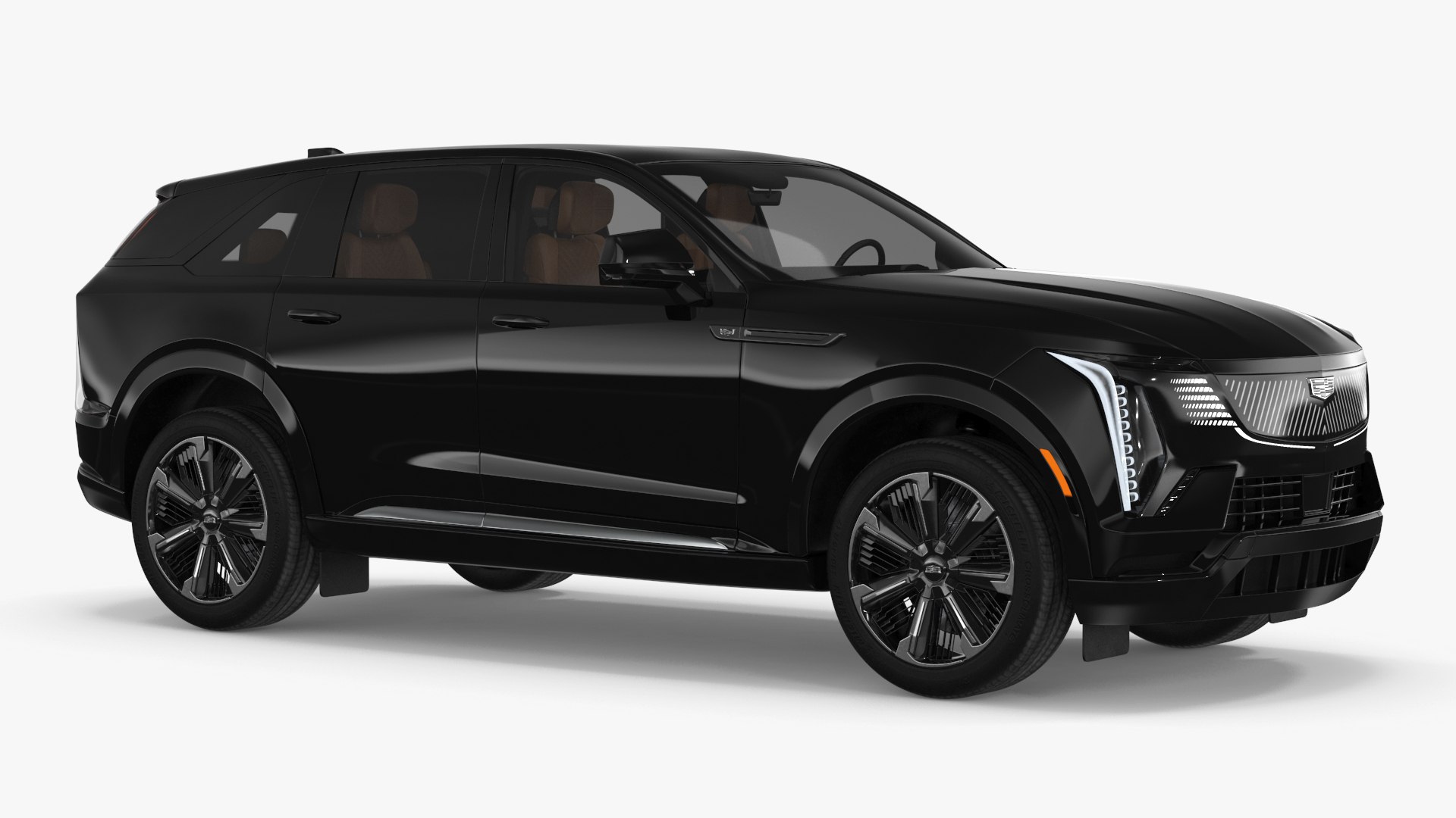 Cadillac Escalade IQ 2025 Black Raven Simple Interior 3D model preview