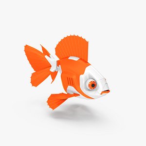 Gold Fish Robot 3D model