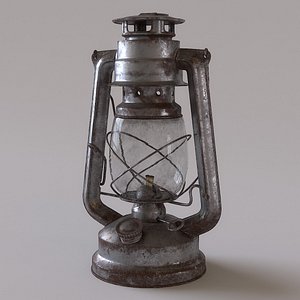 3d old lantern
