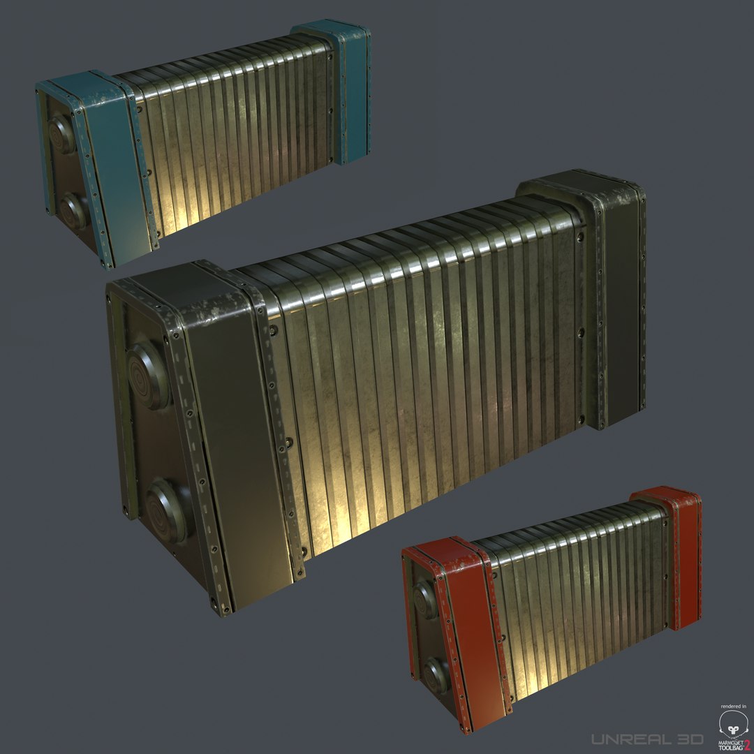 3d Ma Sci-fi Props