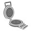 electric waffle maker 3D model