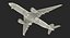 Airbus A350-900 Emirates Air Line Rigged 3D Model