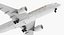Airbus A350-900 Emirates Air Line Rigged 3D Model