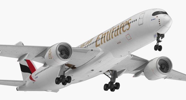 3D модель Airbus A350-900 Emirates Air Line Rigged 3D Модель - TurboSquid 1147309