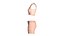 Girls Crop Top With Chain Shorts-Outfit
