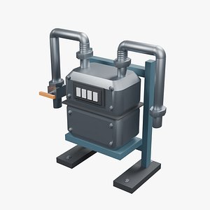 Commercial Gas Meter Assembly