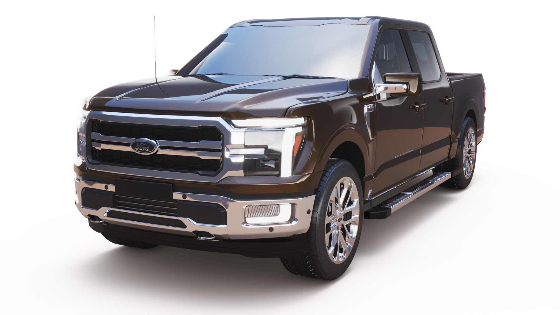 2024 Ford F-150 LARIAT 3D model - TurboSquid 2145374