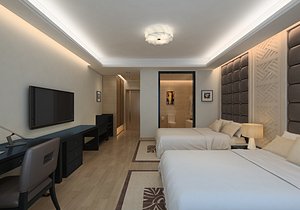 Hotel Room 01 3D