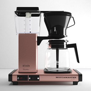 3D coffee moccamaster kb 741