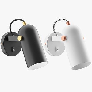 Spotlight Lamp Tyria Adjustable 3D model