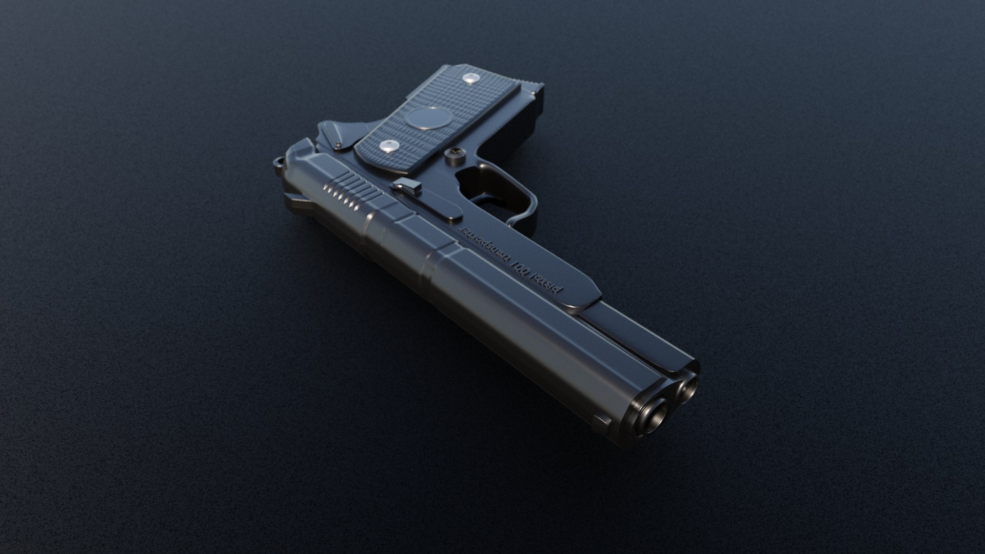 3D pistol - TurboSquid 2054696