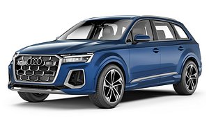 3D Audi Q7 2025