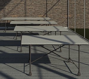 Restoration Hardware Flatiron Marble rectangular dining table