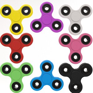 Colored spinner collection