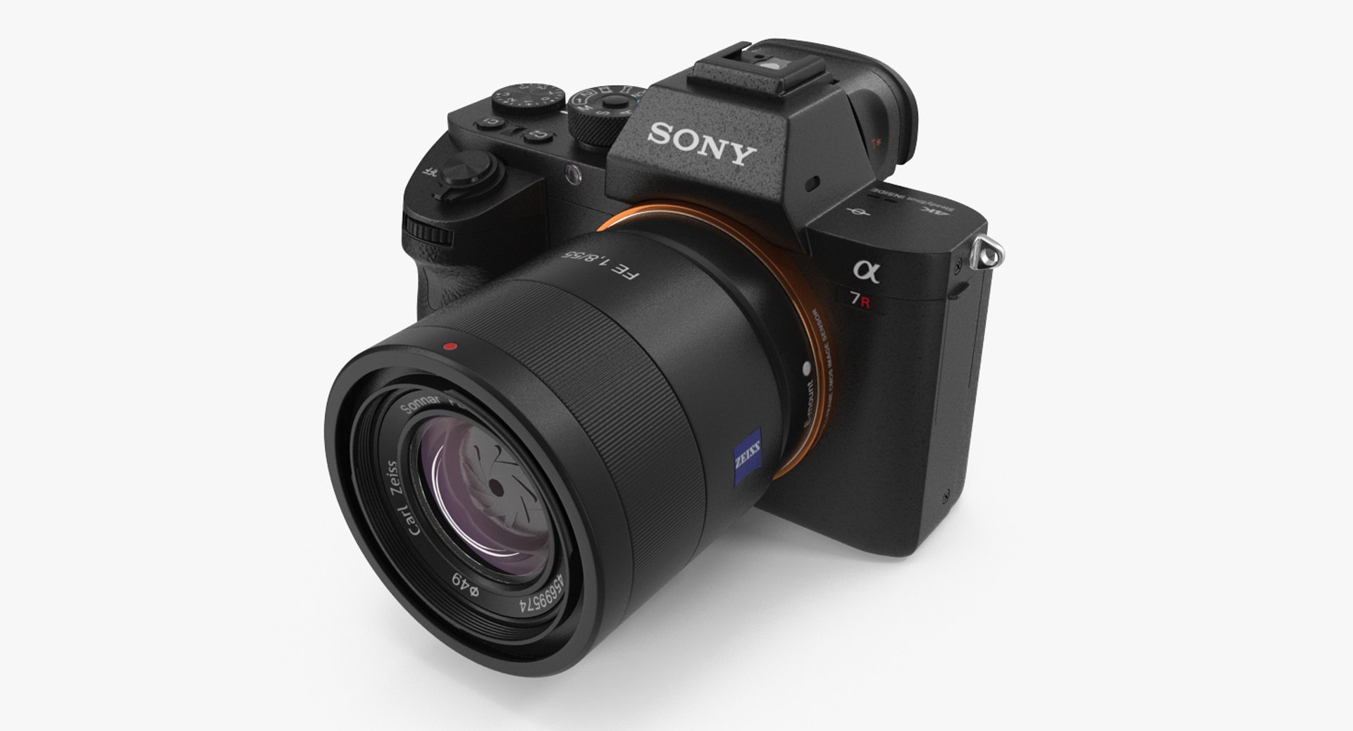 Full Frame Mirrorless Camera Sony A7R II 3D model preview