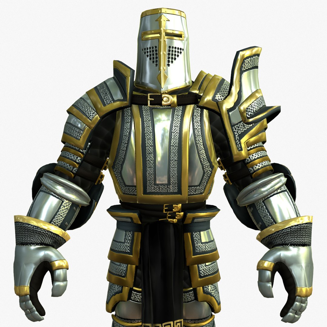 3d model knight series