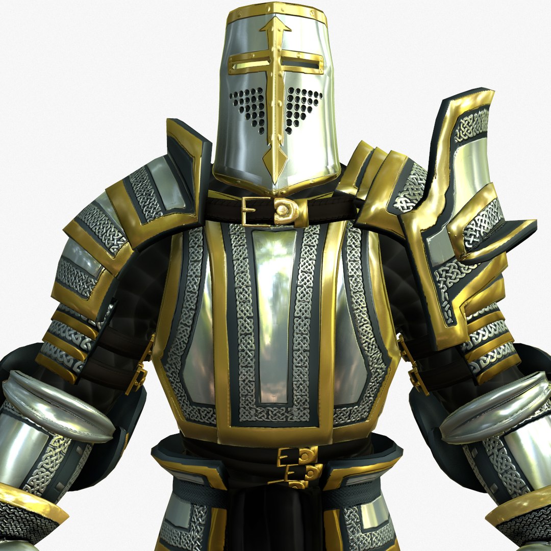 3d model knight series