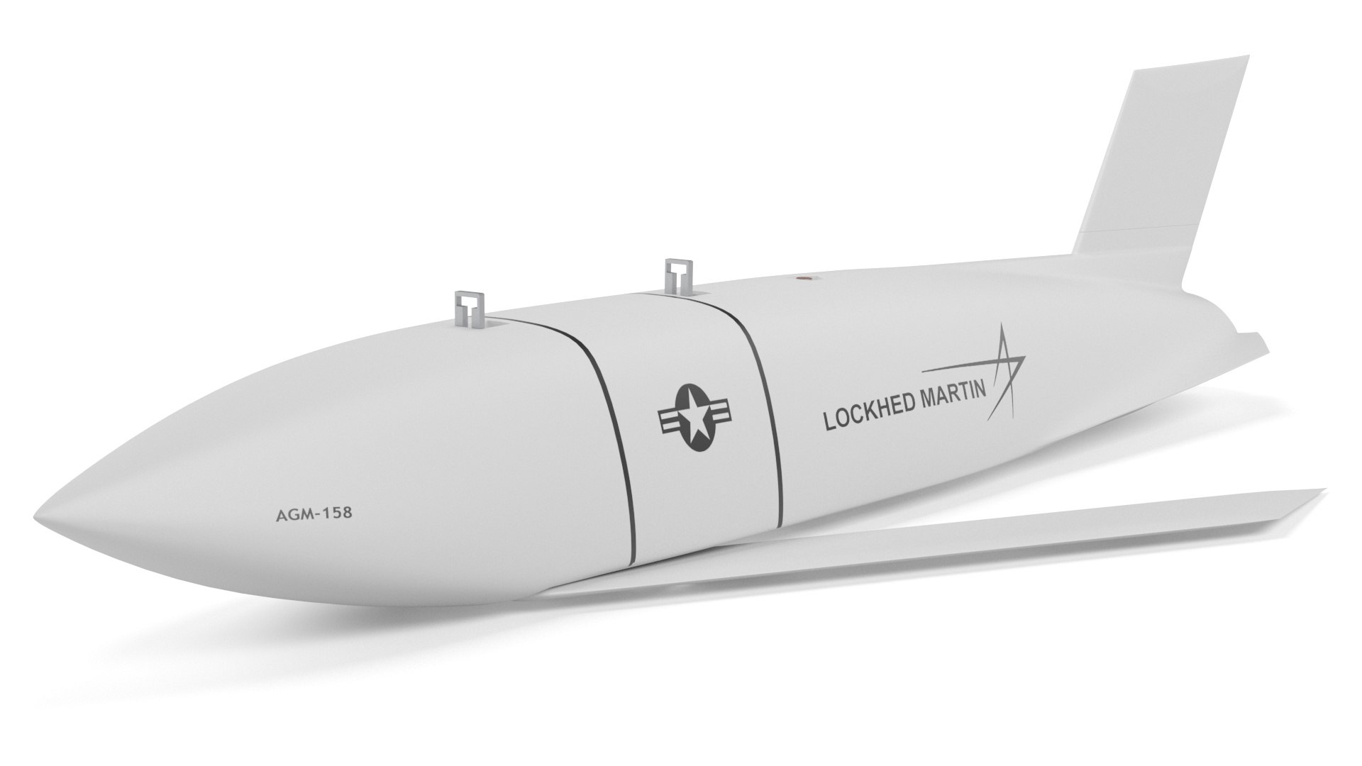 3D model Cruise Missile AGM 158 JASSM https://p.turbosquid.com/ts-thumb/N8/yC3zDe/rV/cam02/jpg/1686405845/1920x1080/fit_q87/90ce217a478cf1ed08b971a97bf415571becf811/cam02.jpg