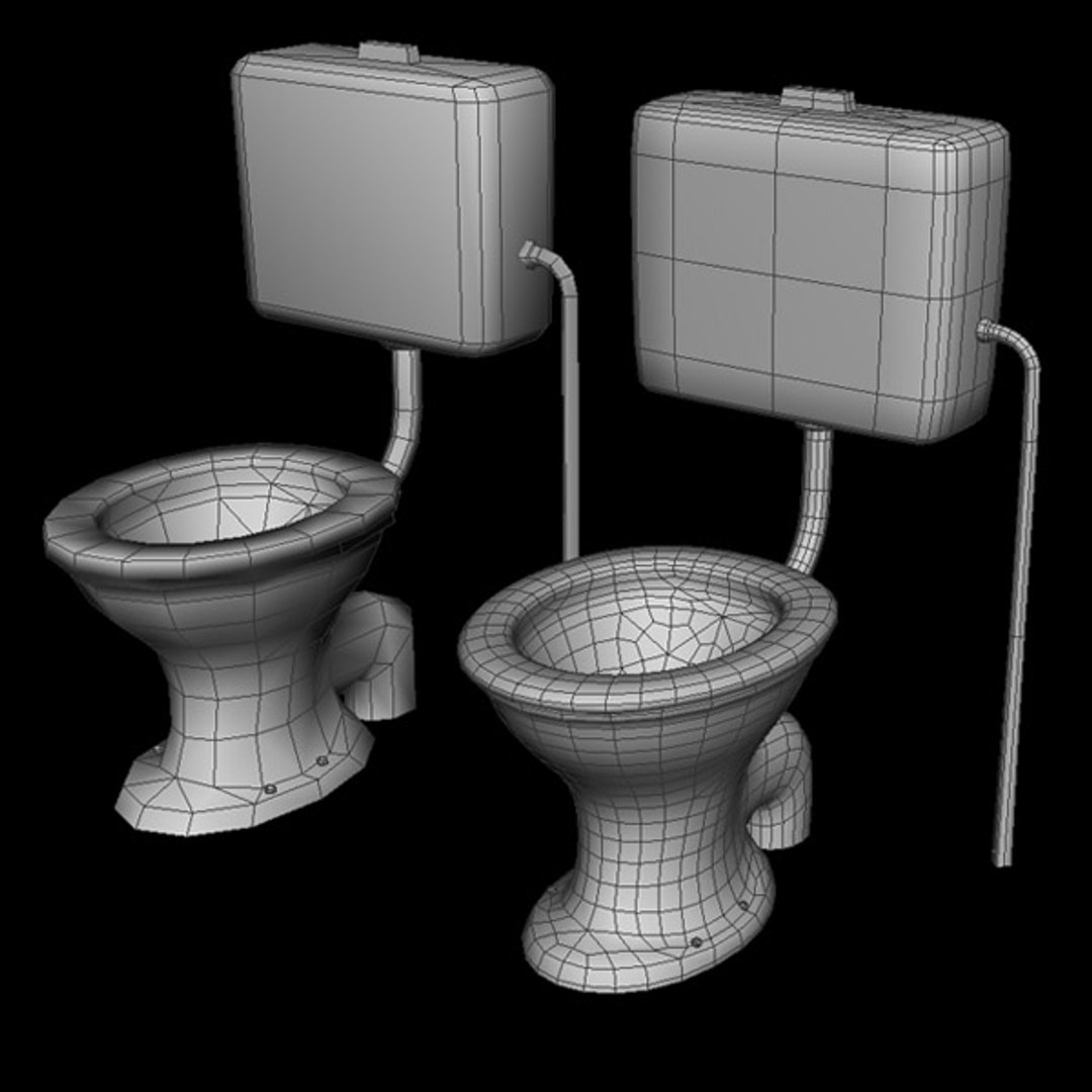 3d Toilet Real Time