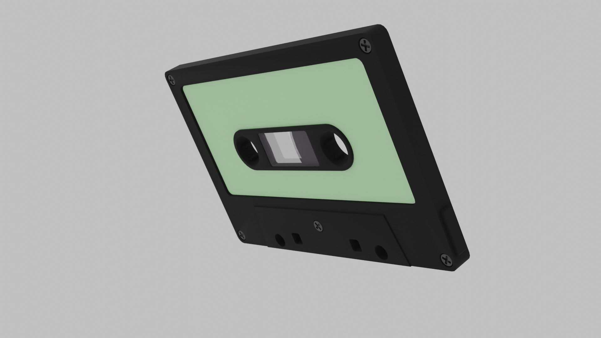 Simple Cassette Model 3D Model - TurboSquid 2113428