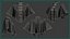 7 female chain armor with texture