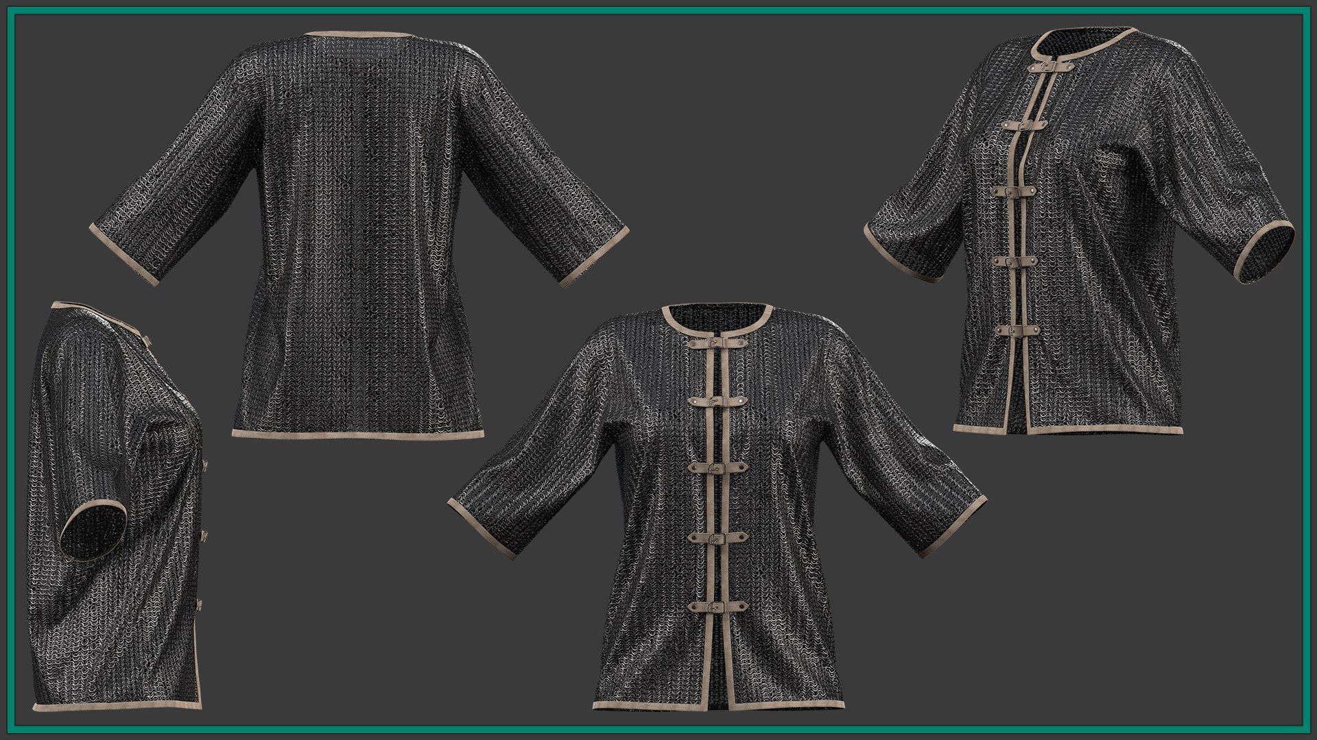 7 female chain armor with texture 3D model https://p.turbosquid.com/ts-thumb/N9/8fTuBc/n3/4/jpg/1742915926/1920x1080/fit_q87/cd6773f30671707f91e4e6e487a03be7ce0e0b8e/4.jpg