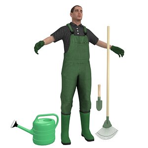 gardener man model