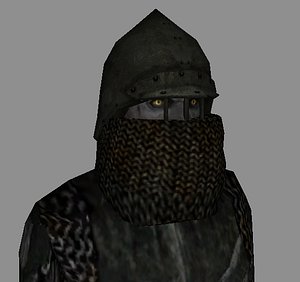 orc helmet 3d model