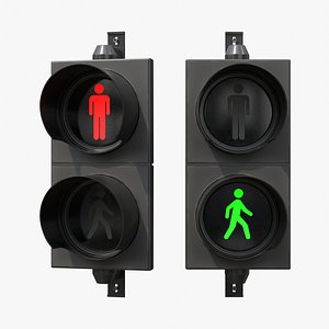 Traffic Light - Pedestrian Signal Head(1)
