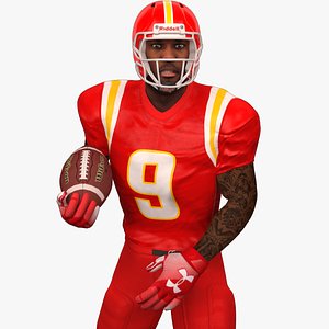 American Football Player 2020 V1 Rigged