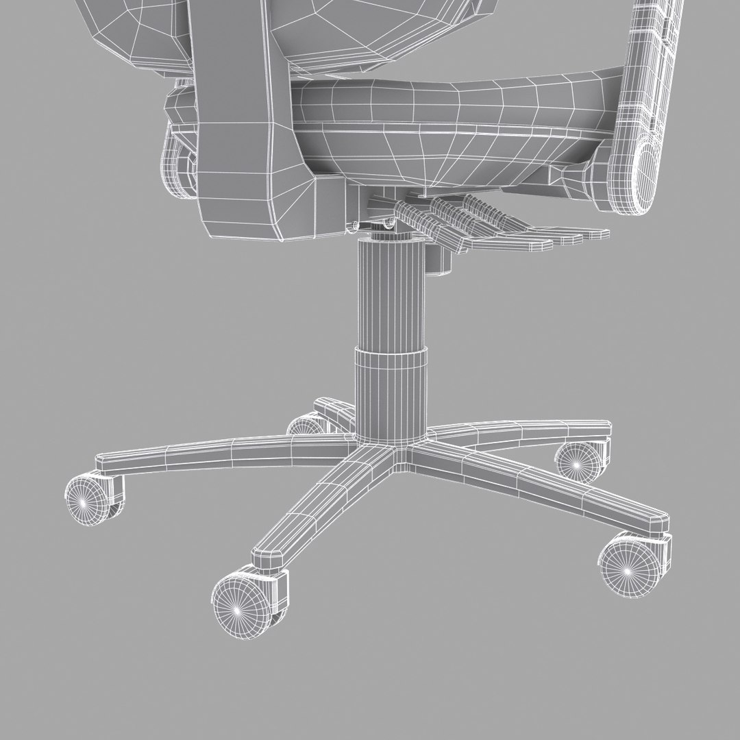 modern chair 3d obj