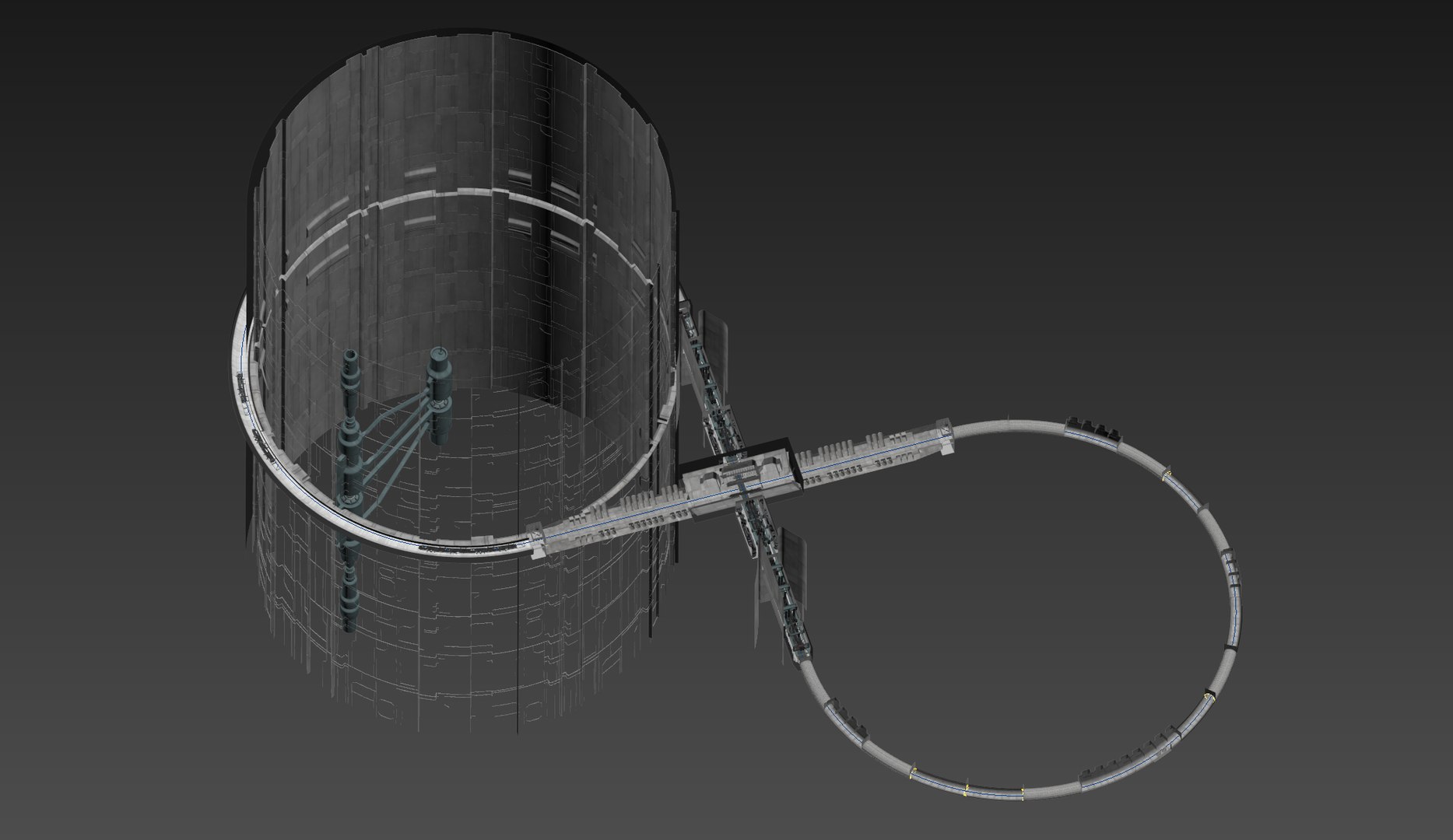 Sci-fi tunnel model https://p.turbosquid.com/ts-thumb/N9/ERez53/Z0/100/png/1733754328/1920x1080/fit_q87/54b2b9c68c0c4859024446856c3928d7958e2c7e/100.jpg