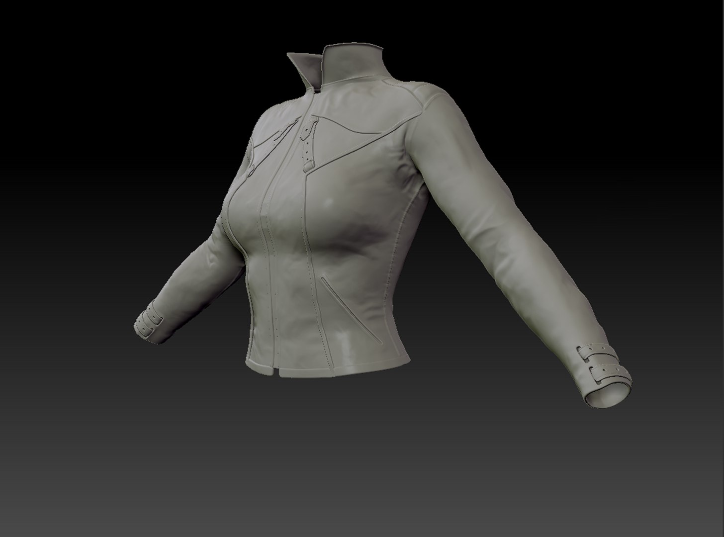 3D Model Jacket - TurboSquid 1746316