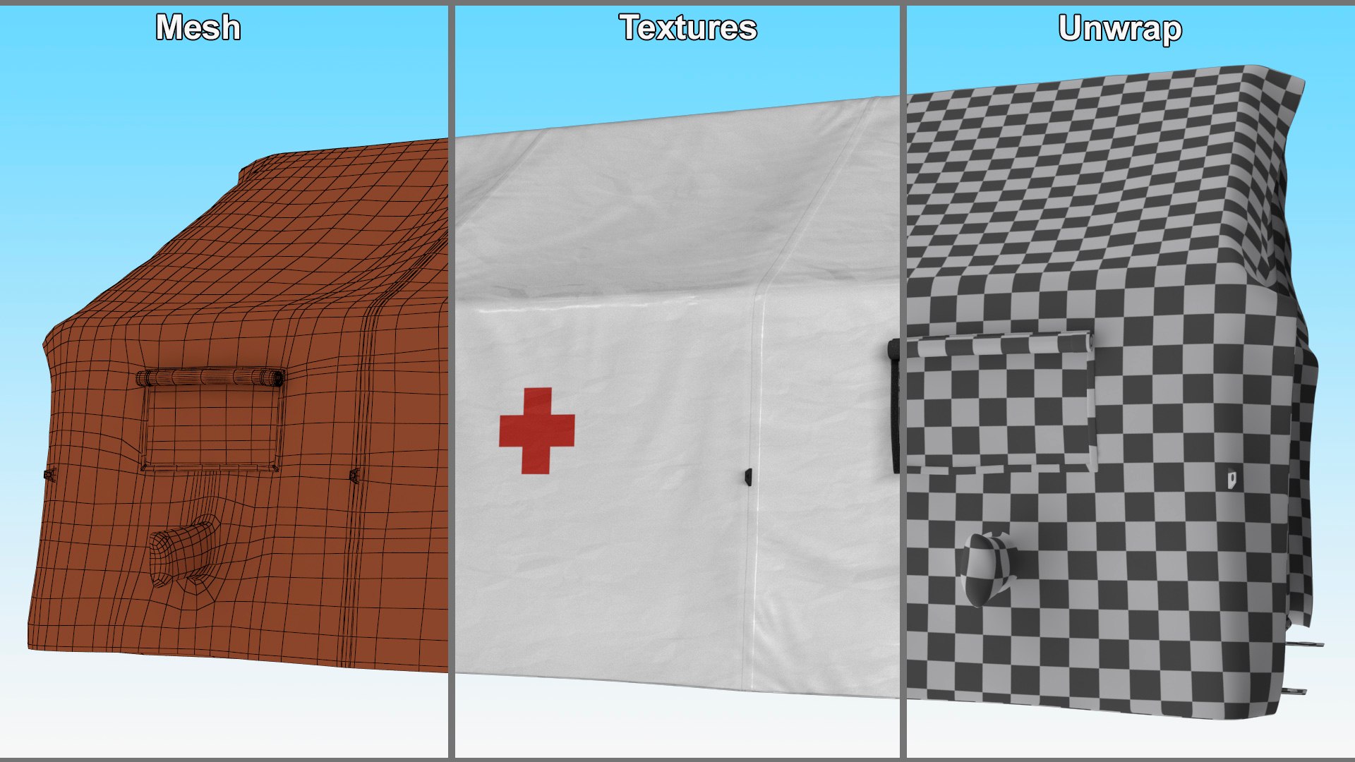 Emergency Medical Tent 3D https://p.turbosquid.com/ts-thumb/N9/F0tLgG/Ef/emergencymedicaltentmb3dmodel017/jpg/1724333080/1920x1080/fit_q87/42e4c6eb451283d8726af65a2ff5a5431f3805fe/emergencymedicaltentmb3dmodel017.jpg