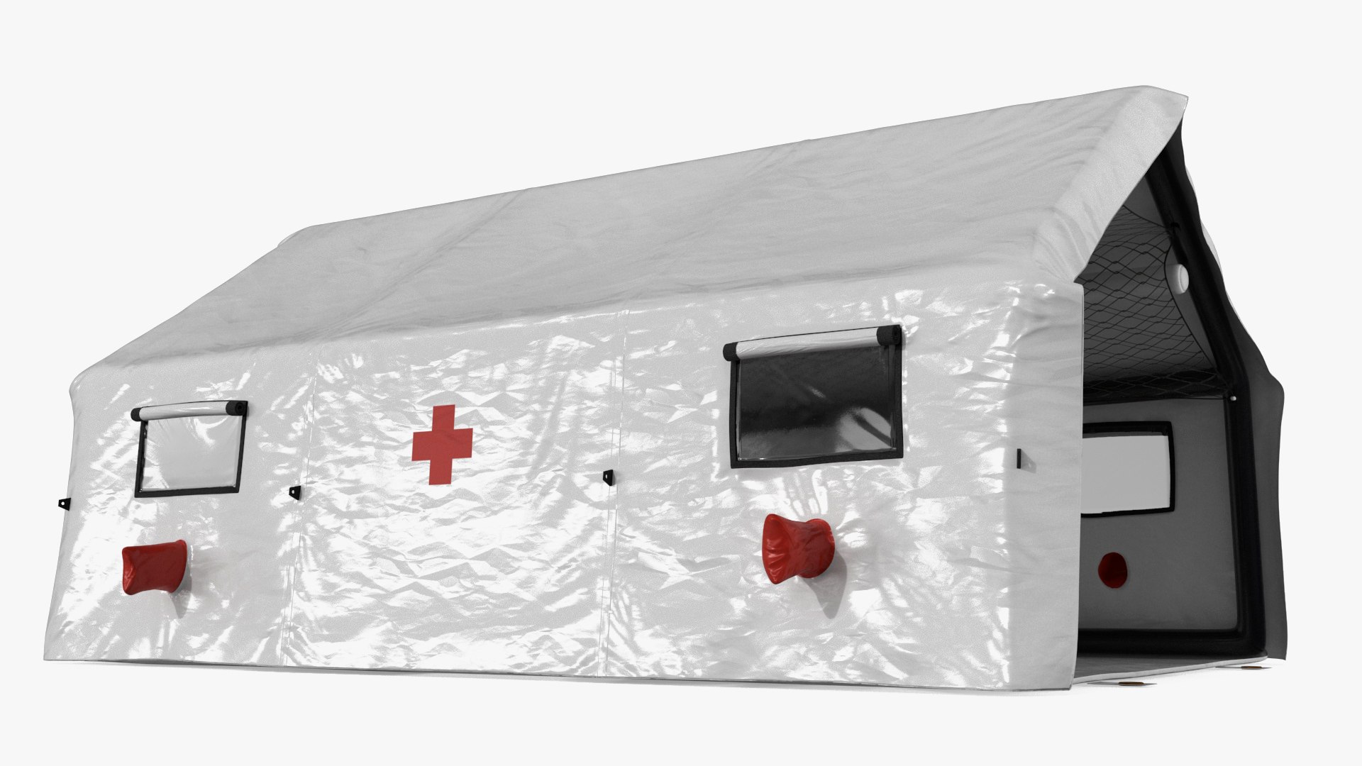Emergency Medical Tent 3D model preview