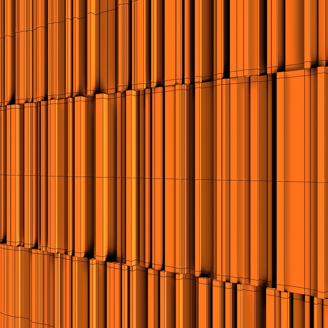 3D Model Panel Rail Line Wood N2 - TurboSquid 1949941