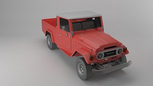 toyota land cruiser fj47 3D model