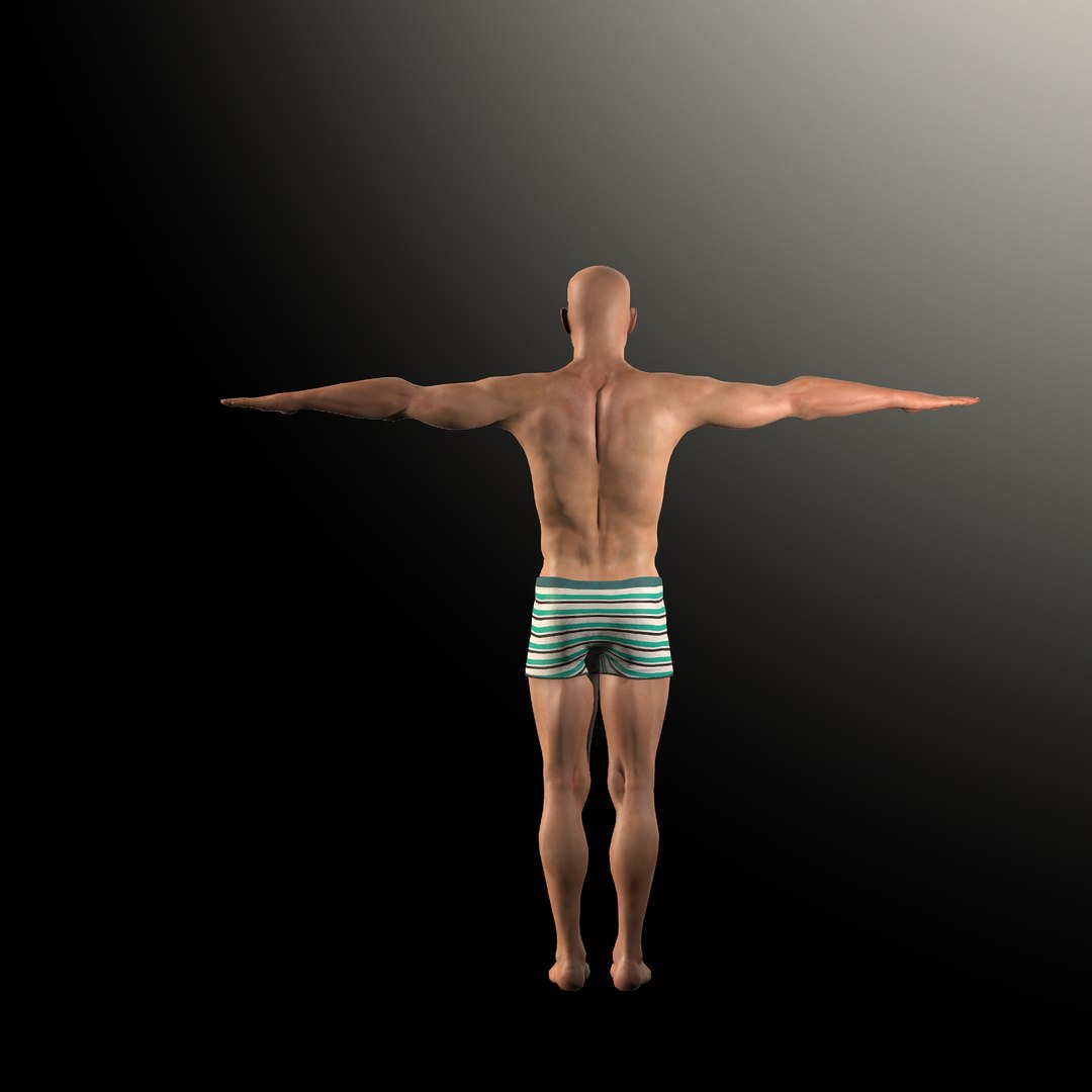 Male Character Model - TurboSquid 1409019