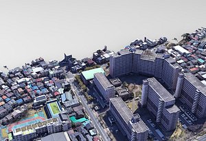 Tokyo City photogrammetry 11 3D model