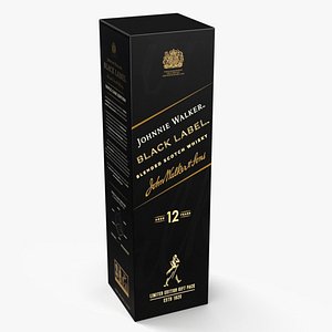 Johnnie Walker Black Label Whisky Gift Box 12 Years