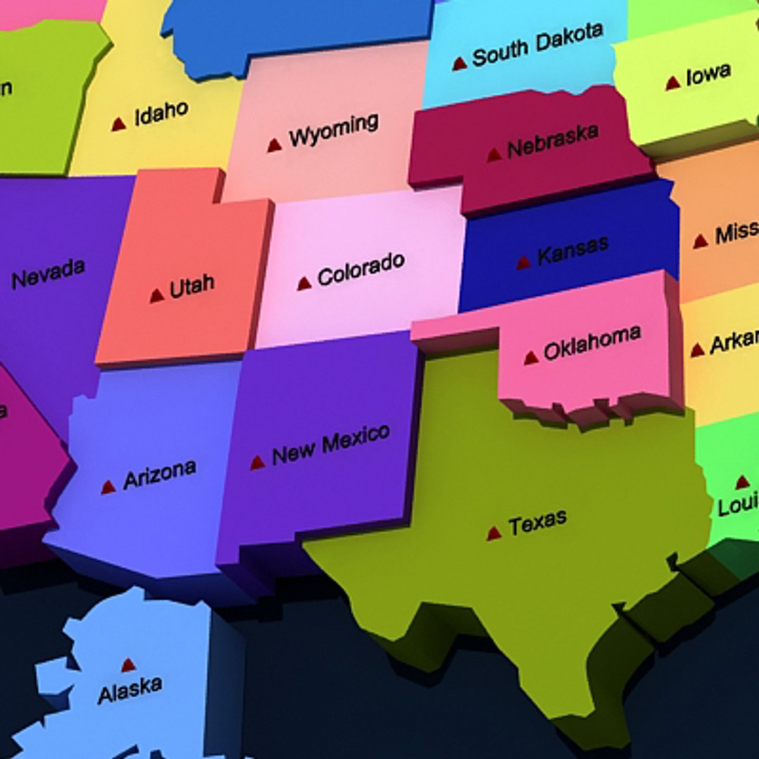 3d model of political usa states https://p.turbosquid.com/ts-thumb/N9/V697Mq/imHttHGr/usa_04/jpg/1206813989/1920x1080/fit_q87/7de59d9e2cdcf271b6a24e86b8b22399d794f850/usa_04.jpg