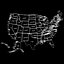 Political USA Map