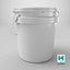 Industrial Polypropylene Pail with Snap on Lid